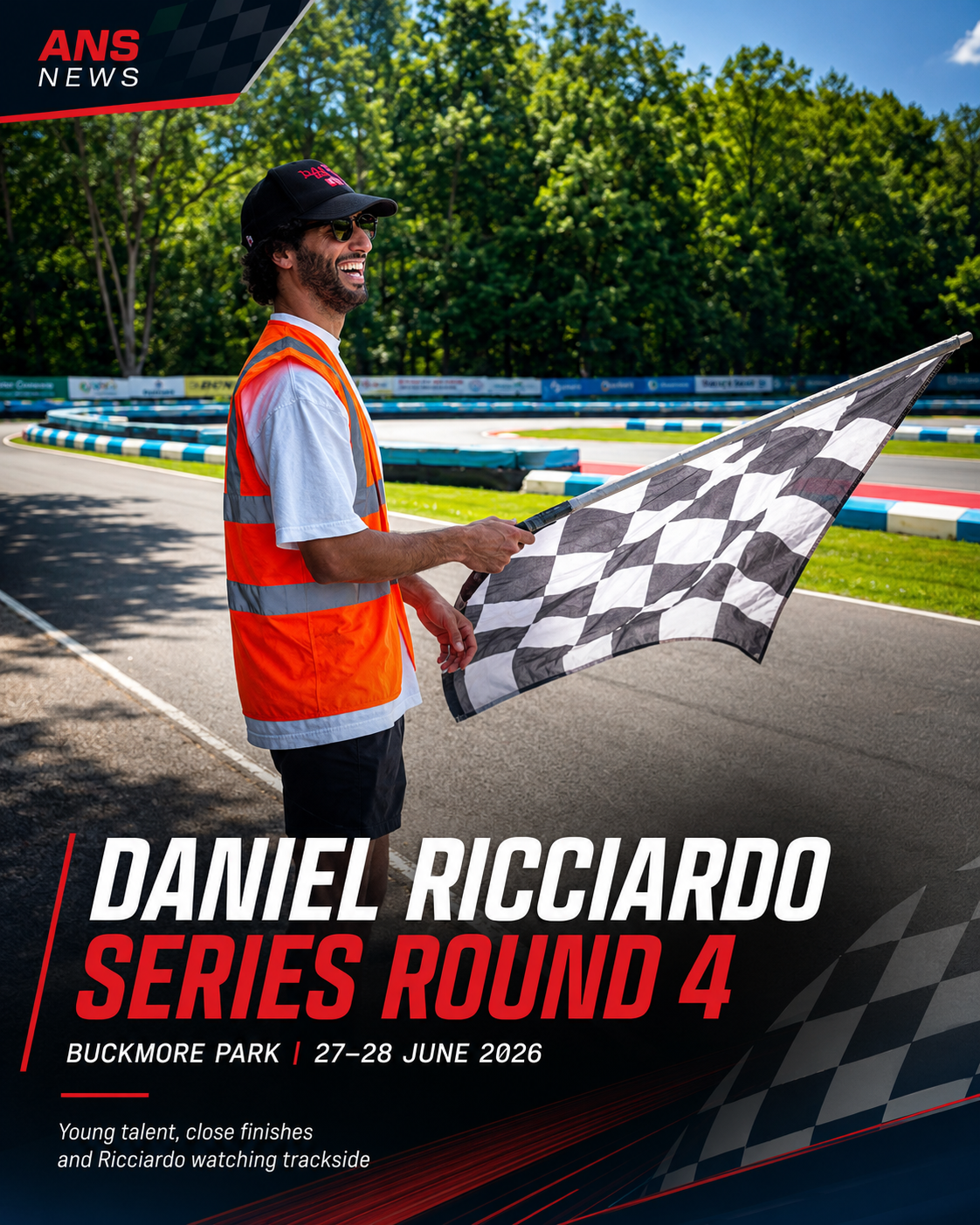 Daniel Ricciardo Series Round 4 Results at Buckmore Park