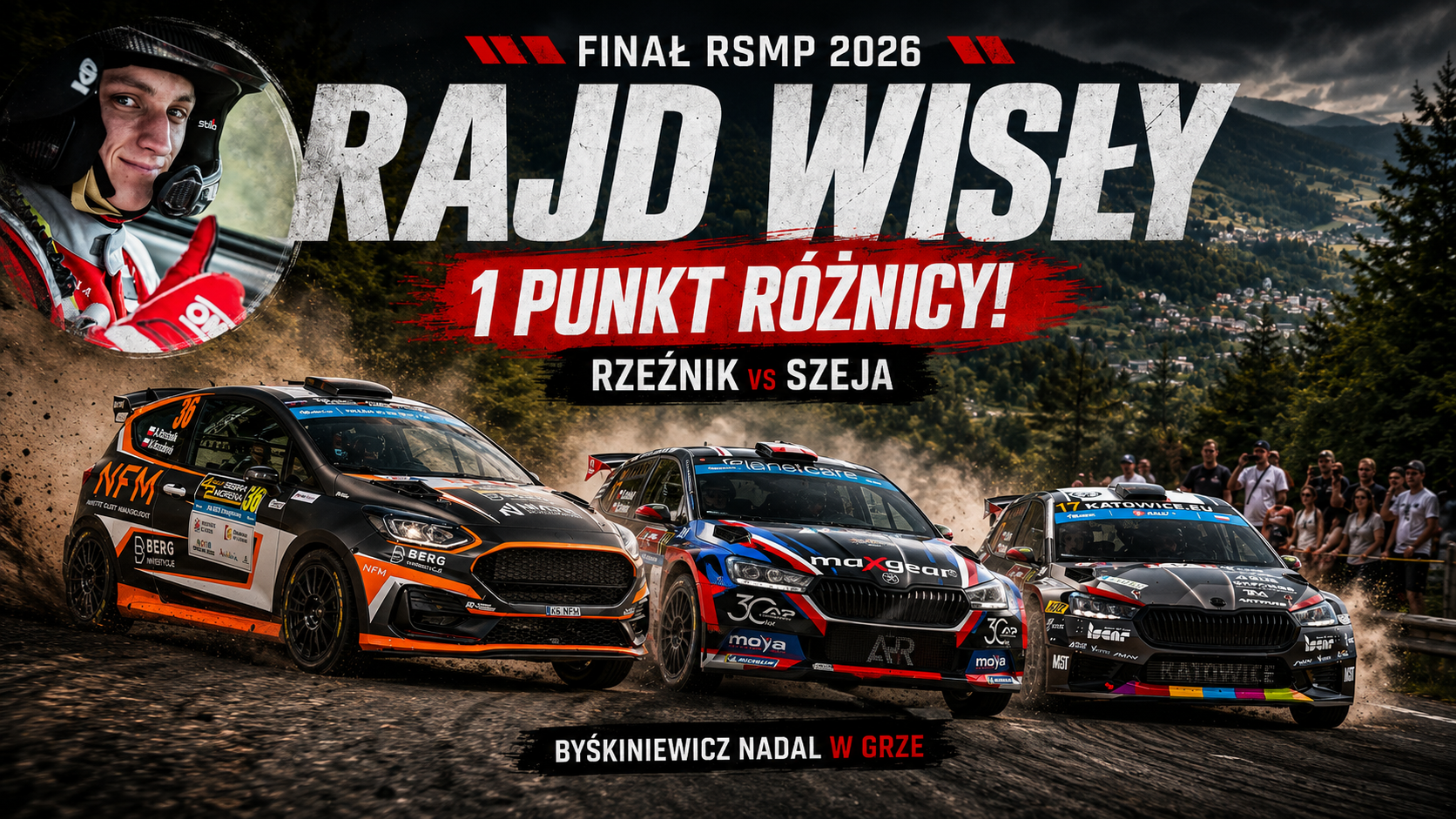 Rajd Wisły 2026: Rzeźnik vs Szeja o tytuł RSMP