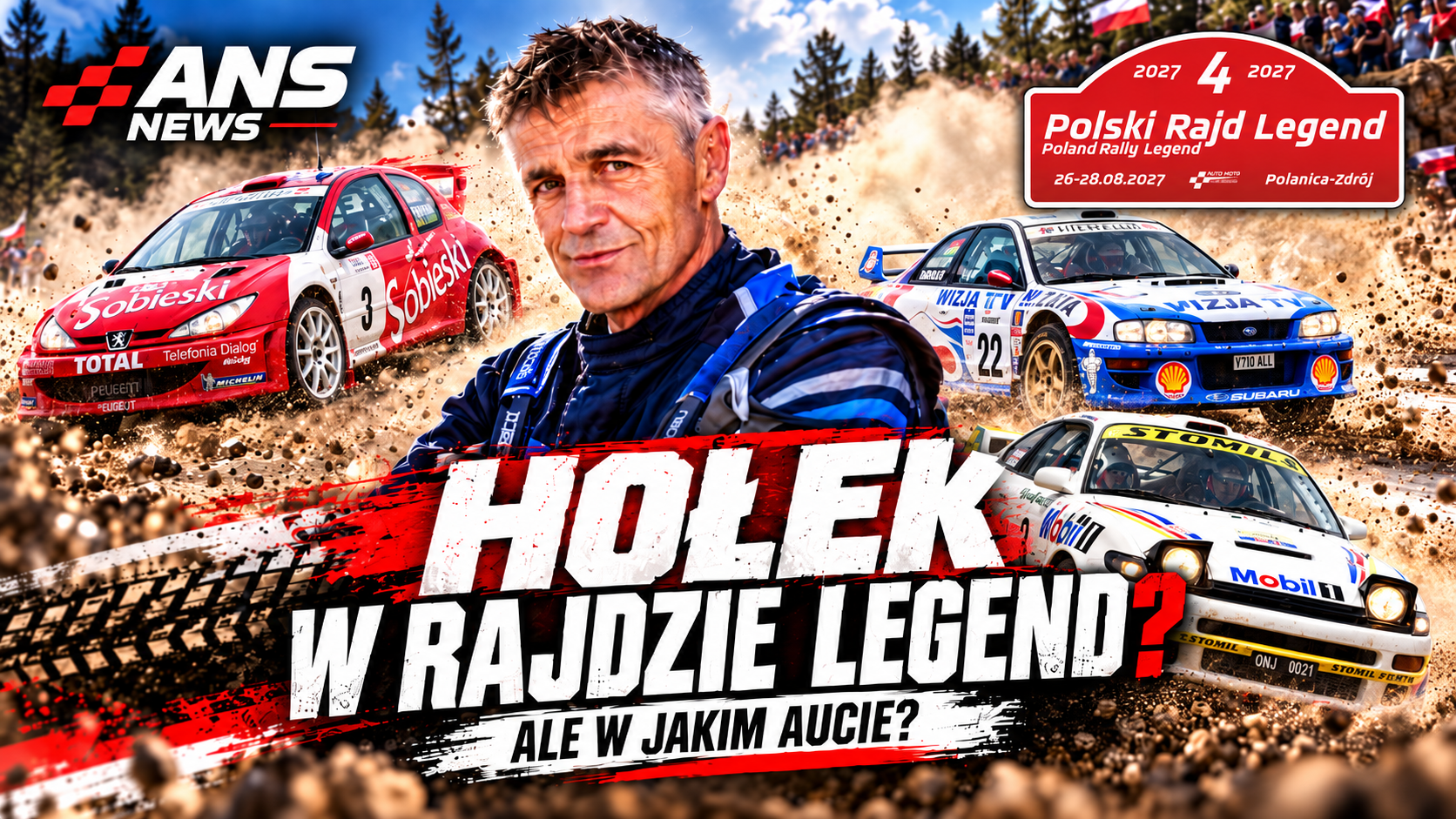 Hołowczyc zapowiada start w 4. Polskim Rajdzie Legend